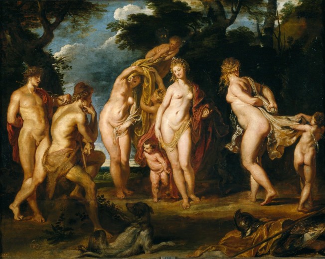 "The Judgement of Paris" by Peter Paul Rubens, 1606 