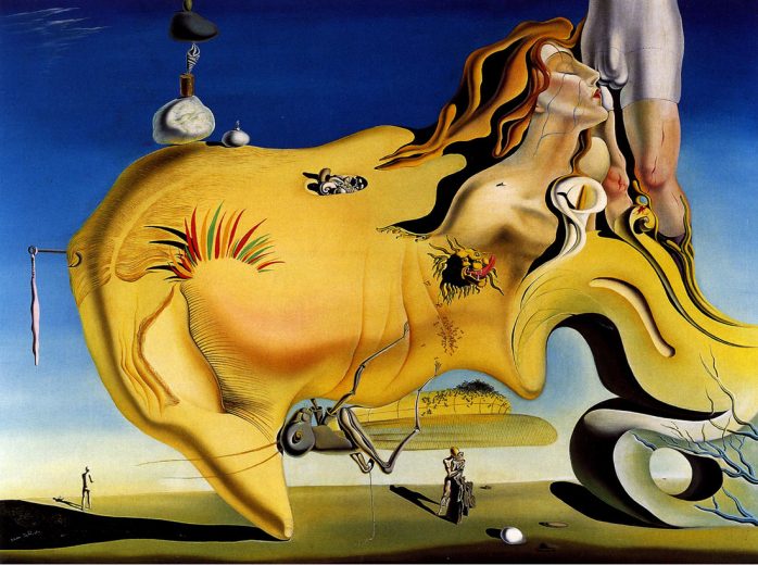 Salvador Dalí, The Great Masturbator, 1929.