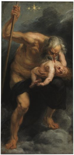 كرۆنۆس منداڵه‌كانی خۆی ده‌خوات - رۆبن سه‌ده‌ی شازده‌ Peter Paul Rubens