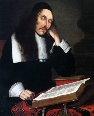 Spinoza ، 24. November 1632 inSpi Amsterdam; gestorben am 21. Februar 1677 in Den Haag)