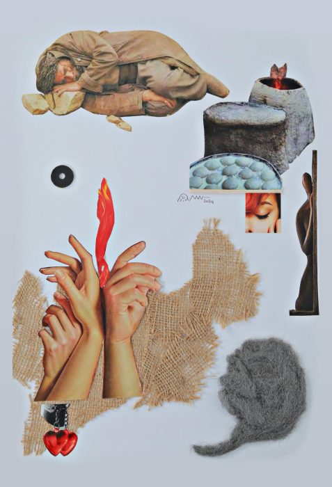 نەژاد عەزیز سورمێ - کاری کۆلاژ ٢٠٢٥