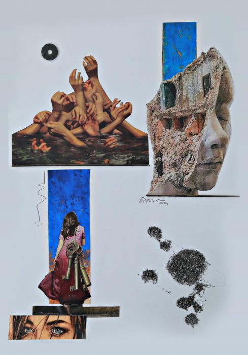 نەژاد عەزیز سورمێ - کاری کۆلاژ ٢٠٢٥