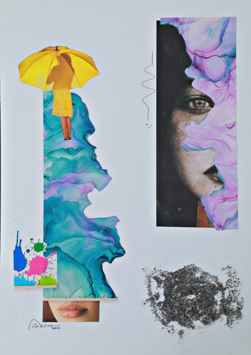 نەژاد عەزیز سورمێ - کاری کۆلاژ ٢٠٢٥