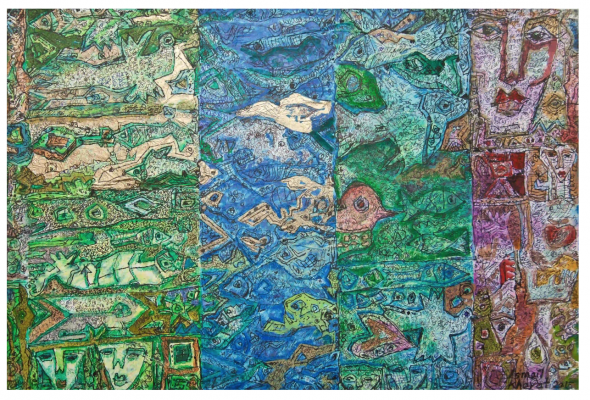 ئیسماعیل خەیات - بێ ناونیشان - ڕەنگ و ژیان - 2015